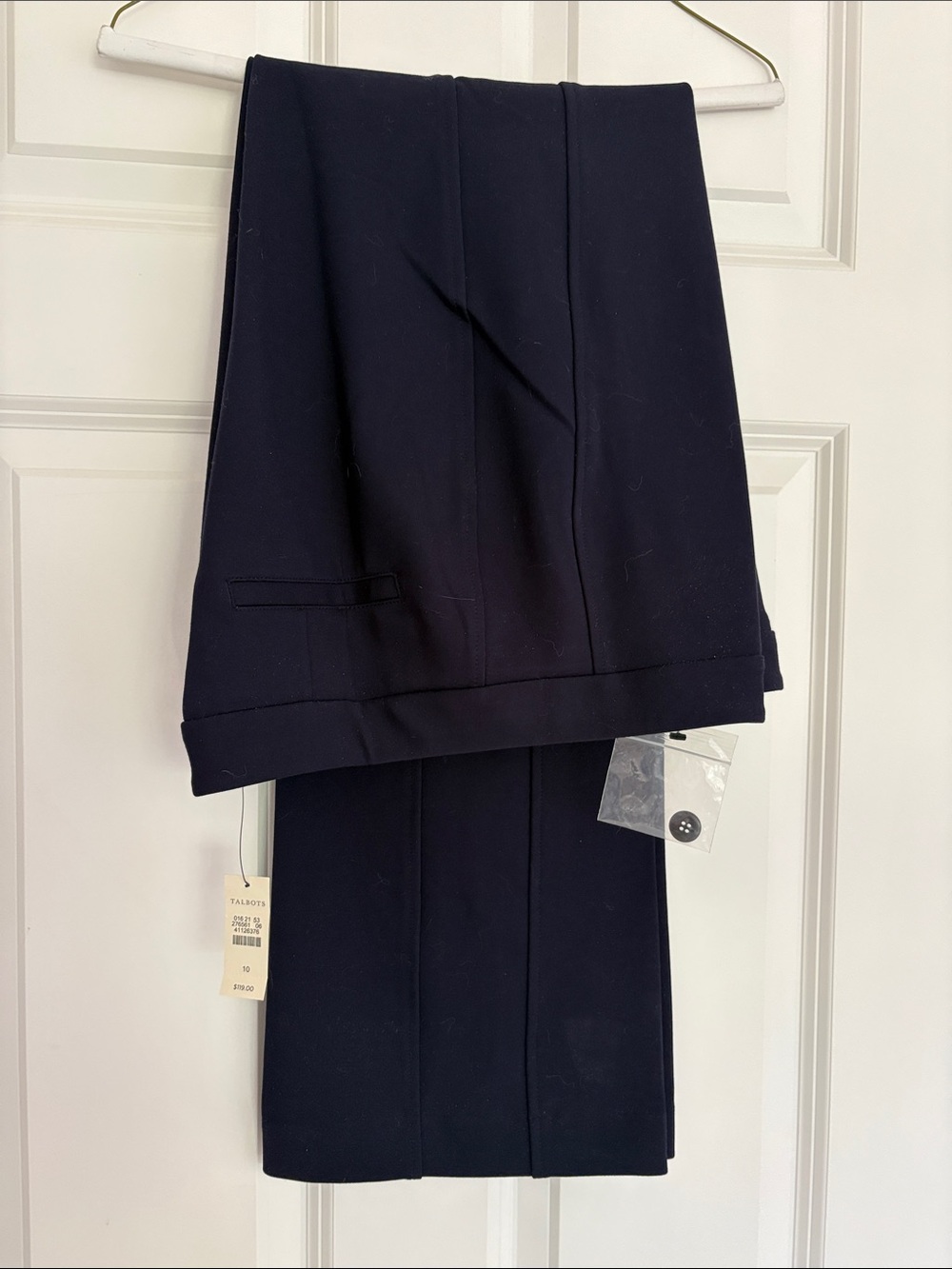 Navy Dress Pants - Classic Tailored Pants